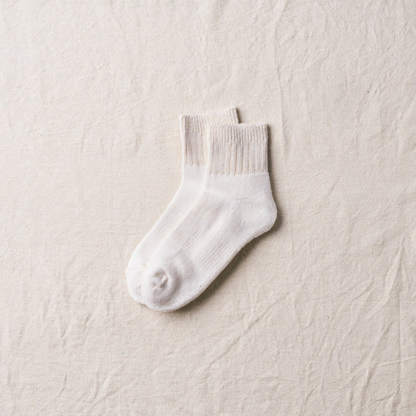 Organic Cotton Ankle Pile Socks｜7-5004