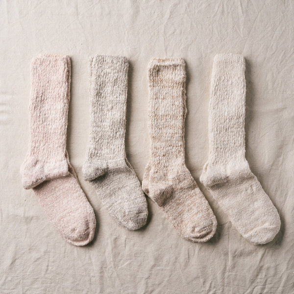 "Garabou" Organic Cotton Slipper Socks｜7-6000