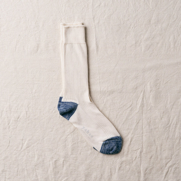 Organic Cotton 100% Ribbed Socks｜7-5007