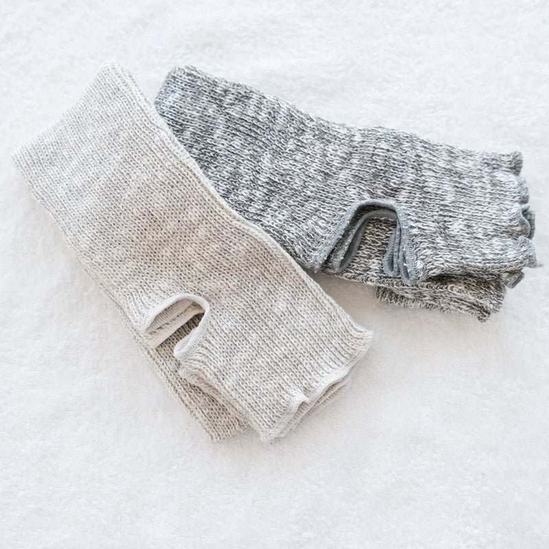 8-0810｜100% cotton open heel warmer