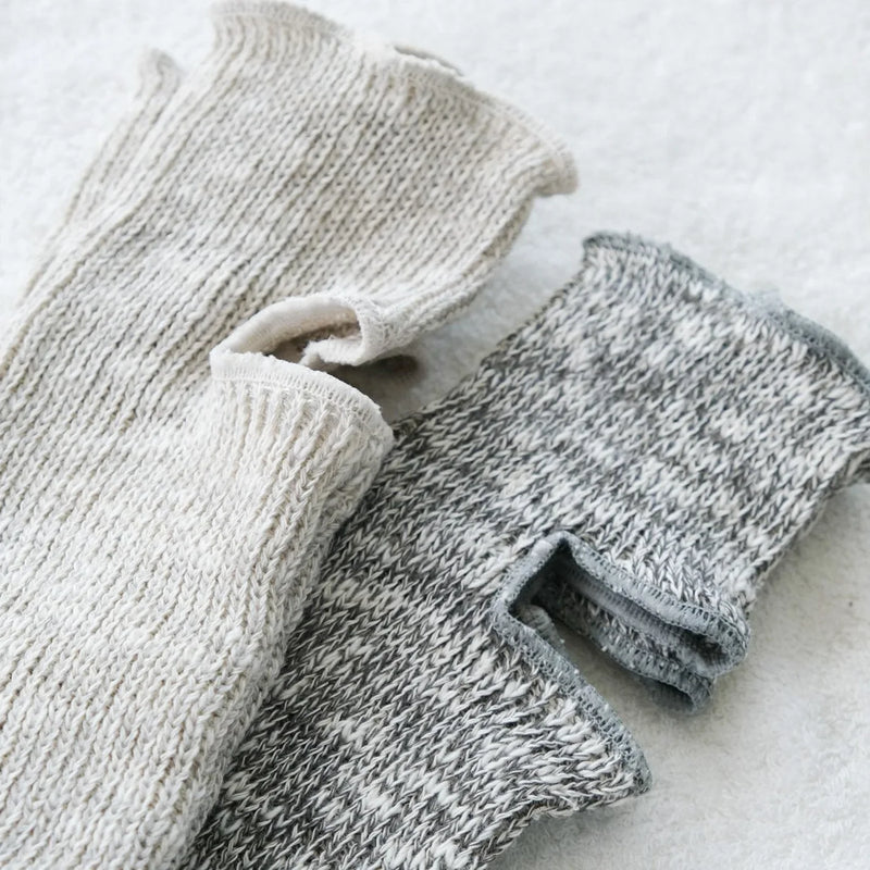 8-0810｜100% cotton open heel warmer