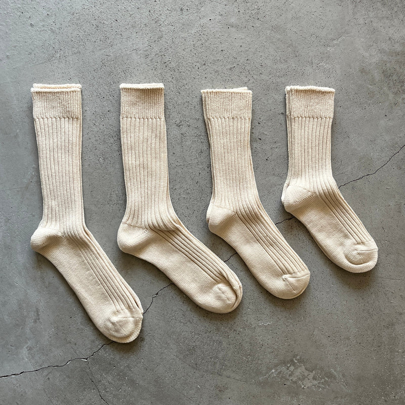 8-0042 | Supima x Yak ribbed socks