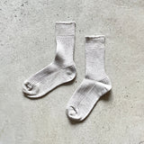 8-0500 | 100% cotton kids ribbed socks