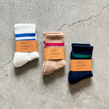 5-5000｜Cotton Line Rib Socks-Kids