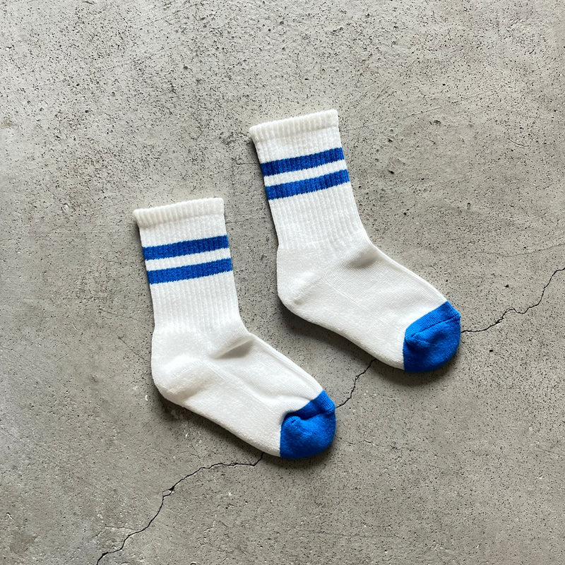 5-5000｜Cotton Line Rib Socks-Kids