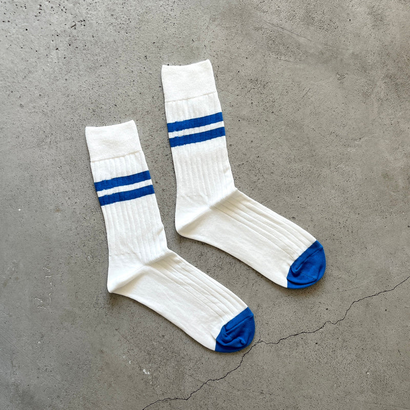 5-5001｜Cotton Line Rib Socks