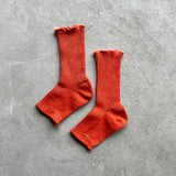 9-7013 | Linen ribbed sandal socks