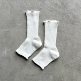 9-7013 | Linen ribbed sandal socks