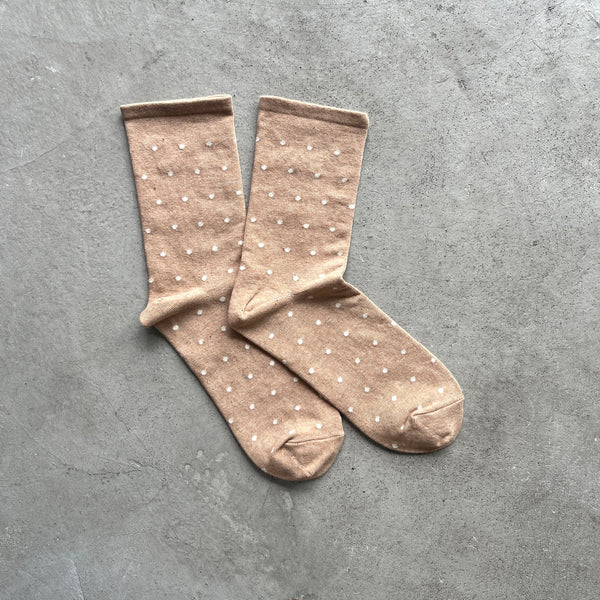 8-0018｜Elastic-free dot socks