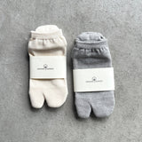 8-0452 | Tabi-style pile socks ankle length