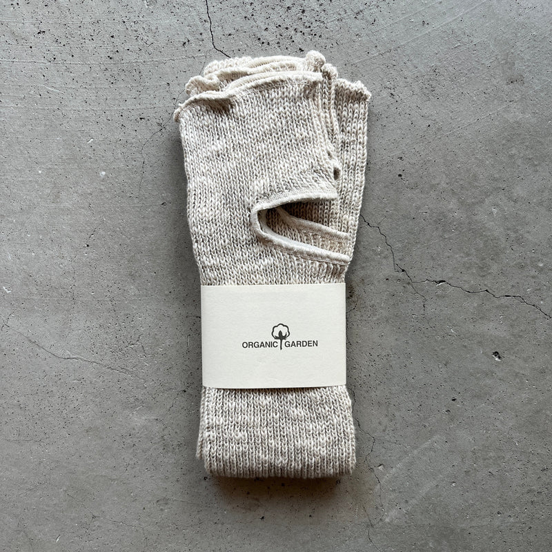 8-0810｜100% cotton open heel warmer