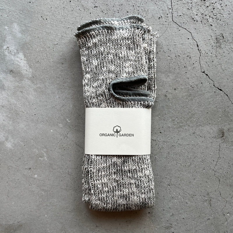 8-0810｜100% cotton open heel warmer