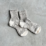 8-0031 | Slub rib socks, ankle length