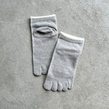 8-0400 | Five-toed socks, ankle length