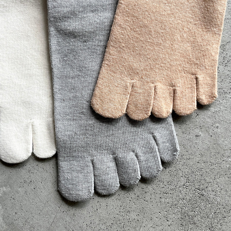 8-0400 | Five-toed socks, ankle length