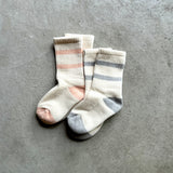 8-0501 | Kids line pile socks