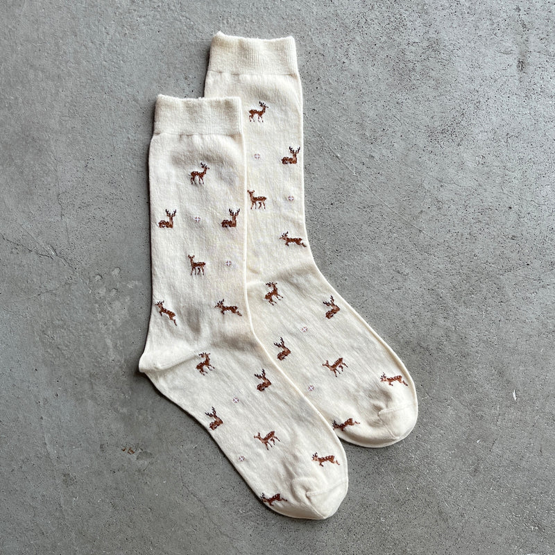 5-1088｜Nara deer socks