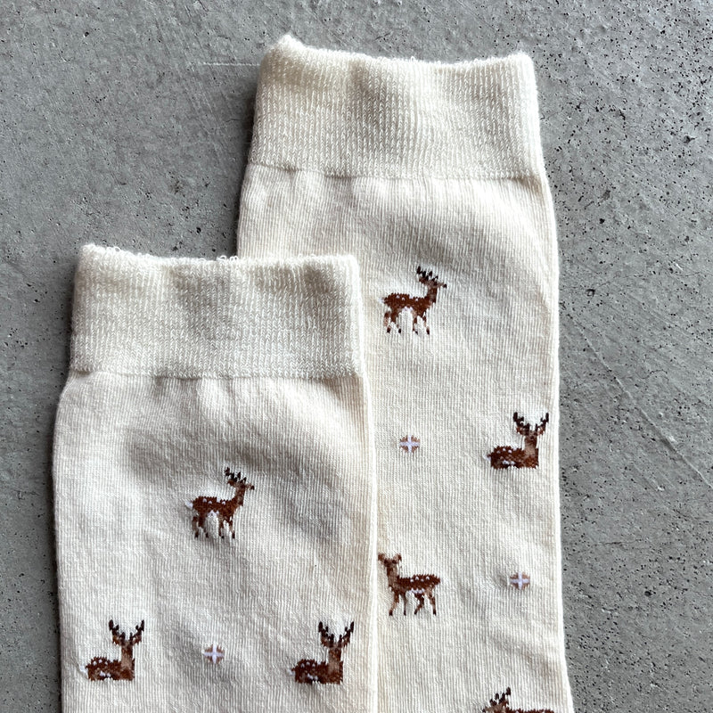 5-1088｜Nara deer socks