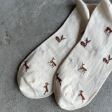 5-1088｜Nara deer socks