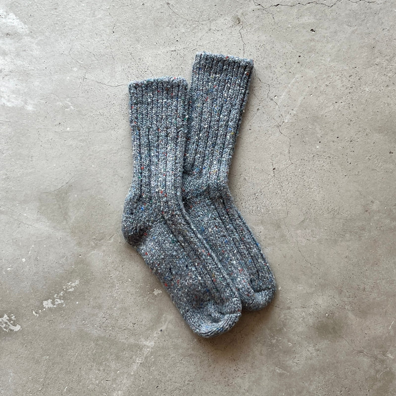 4-4012｜Recycled Wool Low Gauge Socks