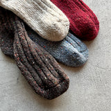 4-4012｜Recycled Wool Low Gauge Socks