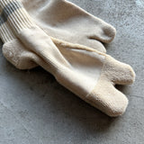 4-4008｜Organic Cotton Yak Pile Soles Tabi Socks