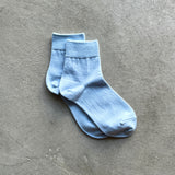 4-4004｜Wool Plain Ankle Socks