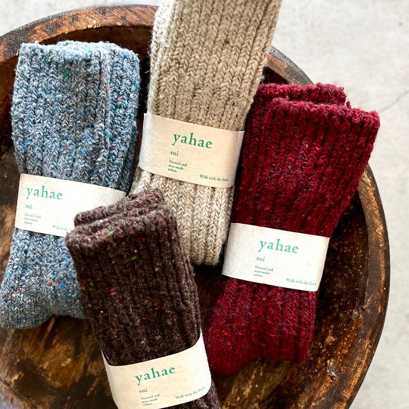 4-4012｜Recycled Wool Low Gauge Socks