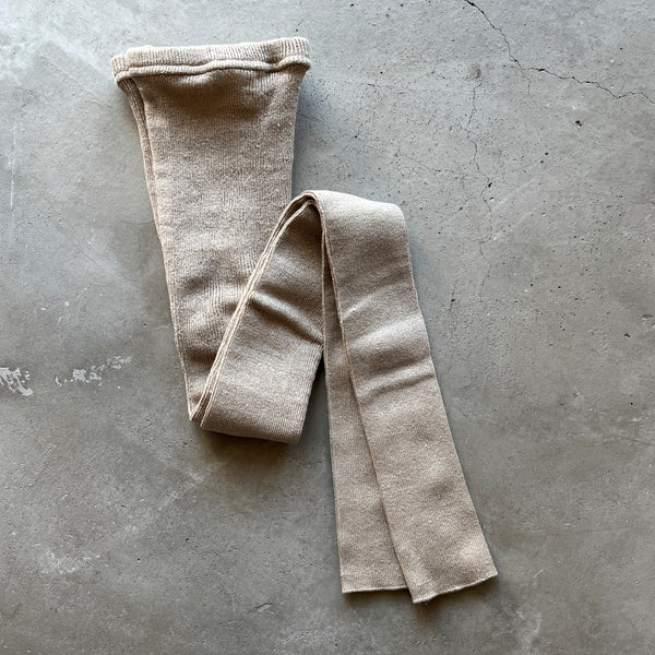 9-1103 | Linen & Cotton 1x1 Rib Leggings