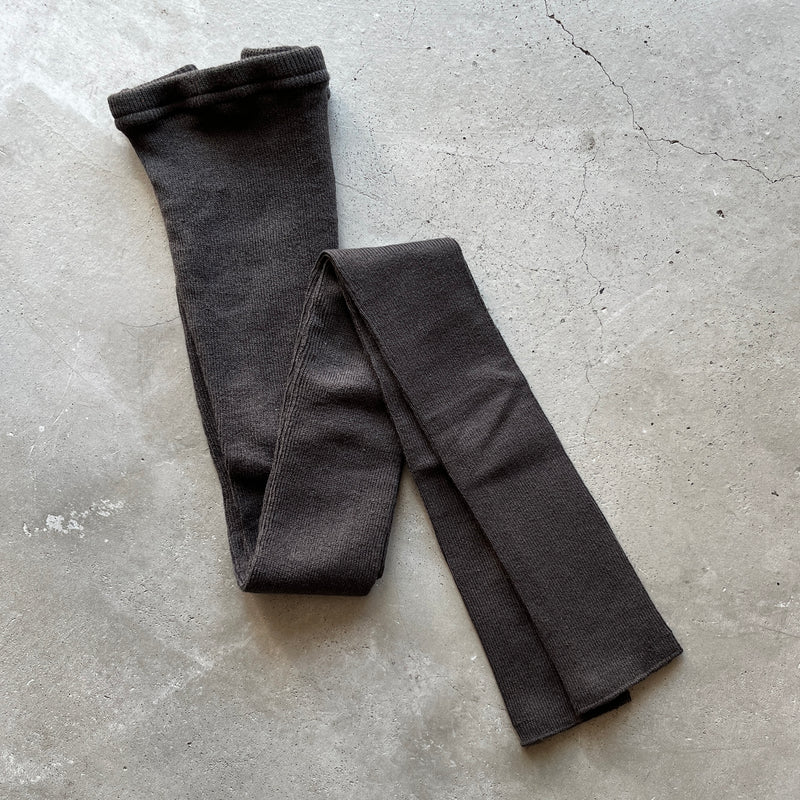 9-1103 | Linen & Cotton 1x1 Rib Leggings