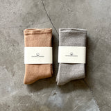 8-0014｜Elastic-free pile socks