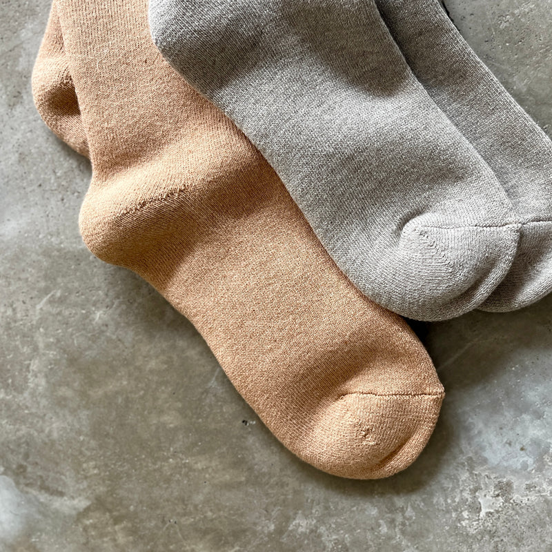 8-0014｜Elastic-free pile socks