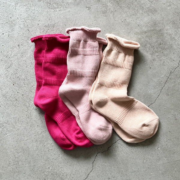 4-9000｜Organic Cotton ""PLOOT"" Socks【キナリノ別注】