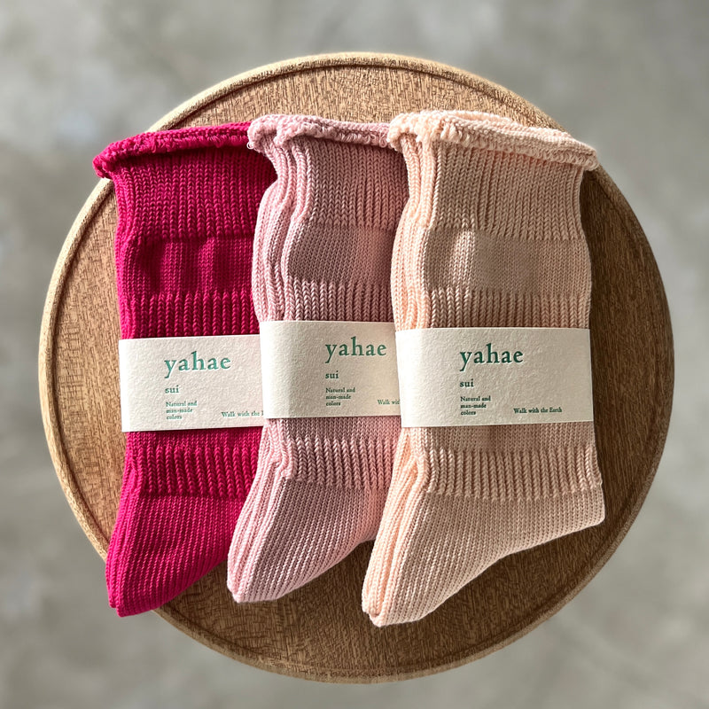 4-9000｜Organic Cotton ""PLOOT"" Socks【キナリノ別注】