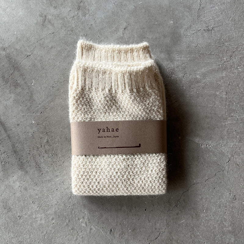 Alpaca Moss Stitch Warmer｜7-5009