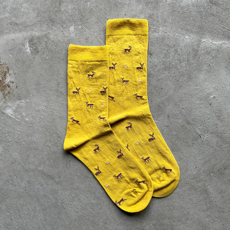 5-1088｜Nara deer socks