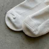 4-2000｜Organic Cotton Linen Pile Sole Line Socks