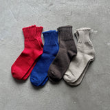 4-2001｜Linen Organic Cotton Ankle Socks